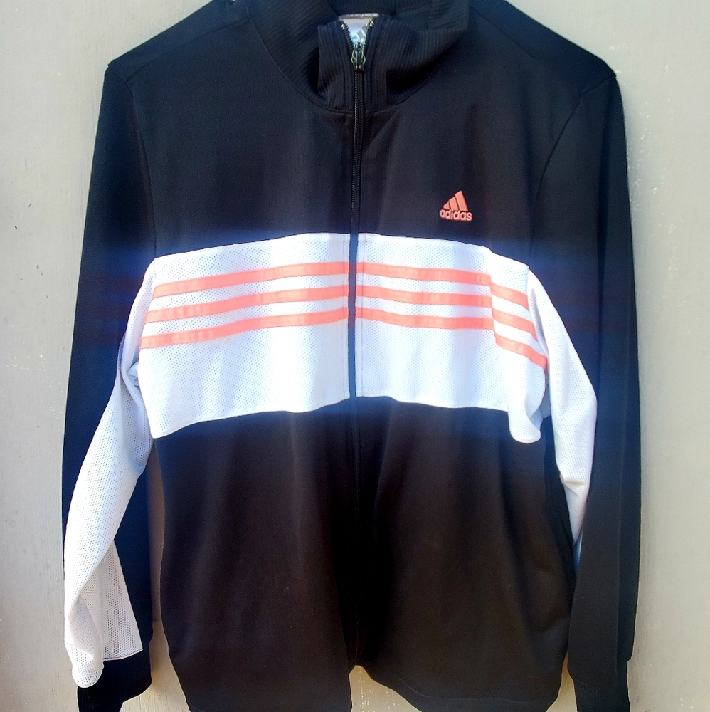 Adidas Stripe Zipper Jacket